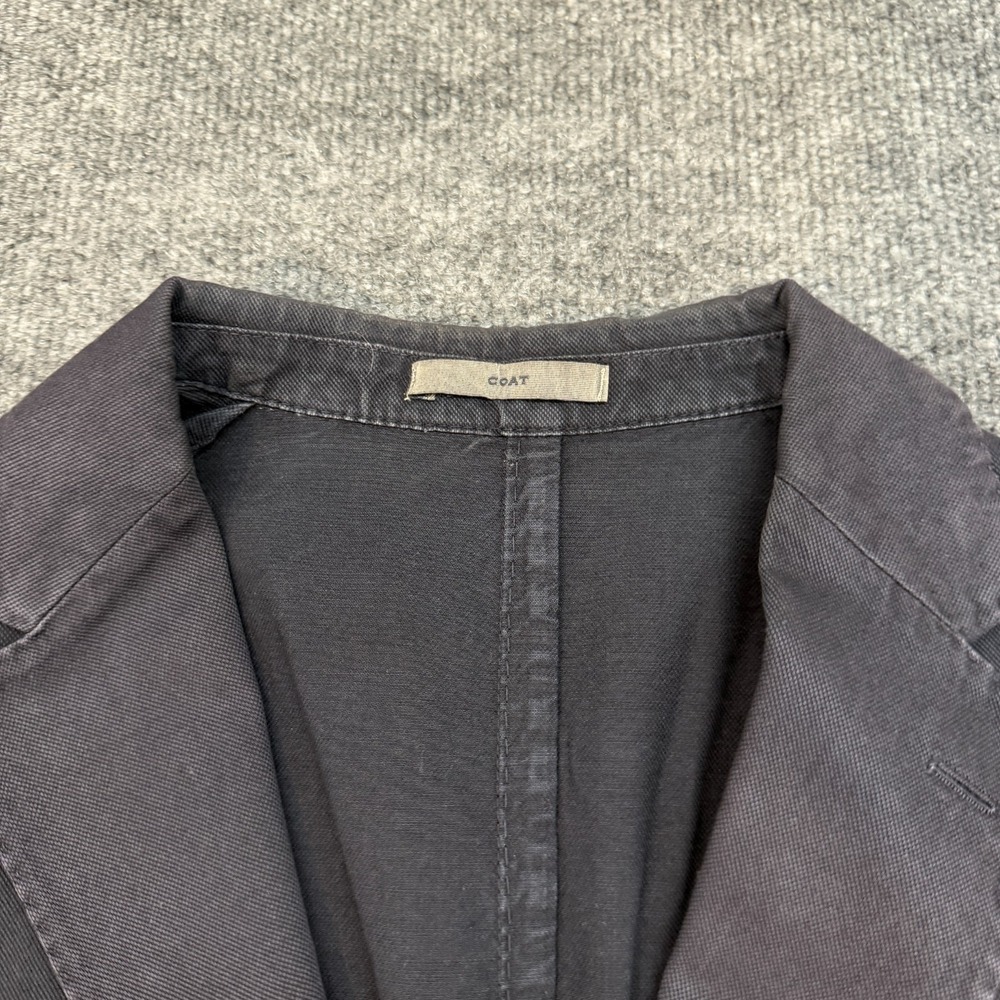 Boglioli Coat Blazer Jacket Cotton Navy Blue size EU 52 Model R3302G - Picture 5 of 16
